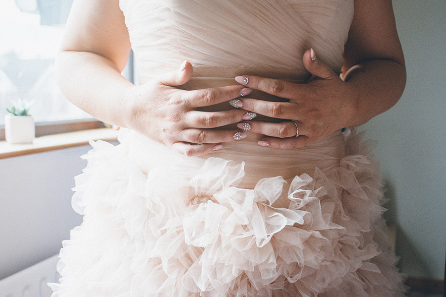 Pink wedding by Kelly McAllister Photography