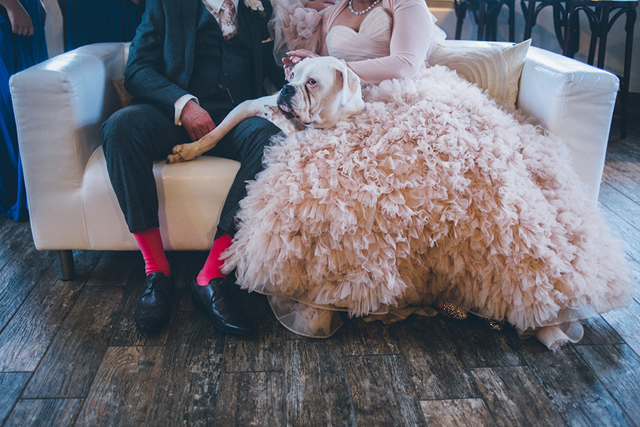 Pink wedding by Kelly McAllister Photography