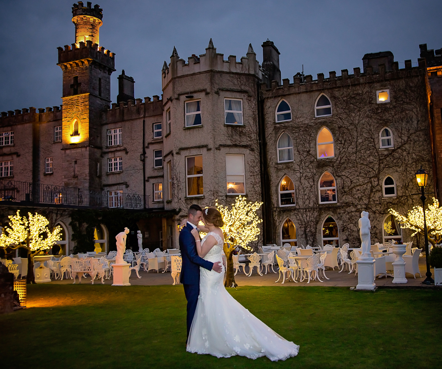 Cabra Castle Hotel wedding by Craig Sands Photography