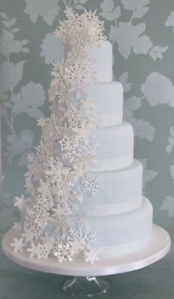 8. An extravagant design like this one found on Yahoo Style can be created by your cake maker