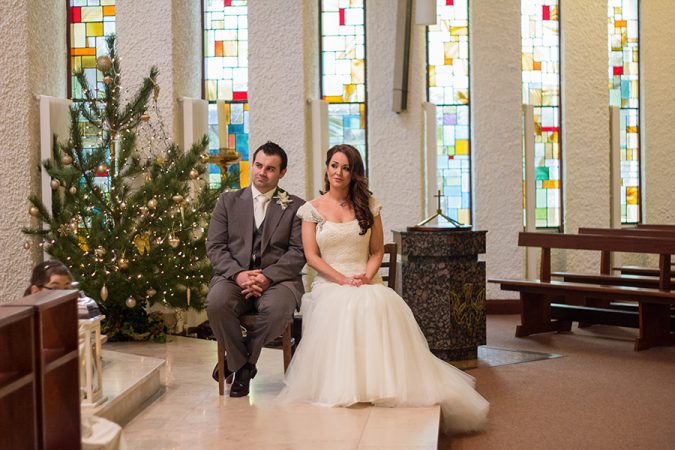 True Love Tuesday: Tara-Lea & Neill's Cheerful Christmas Wedding