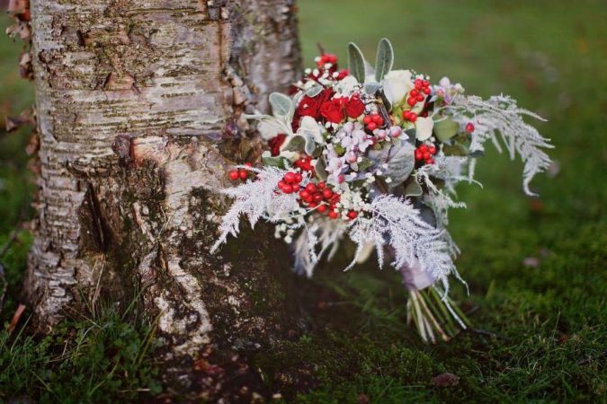 Winter wonderland wedding at Brownlow House, Lurgan