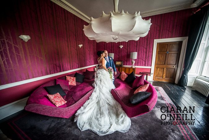 Farnham Estate autumn wedding by Ciaran O'Neill Photography