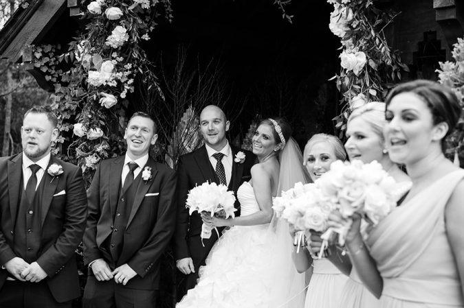 Glamorous winter wedding by Ciaran O'Neill