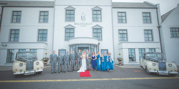 The dramatic backdrop of sea, mountains and rugged cliffs just add to the character and charm of the castle and 17th Century walled gardens, making a stunning location for wedding 2