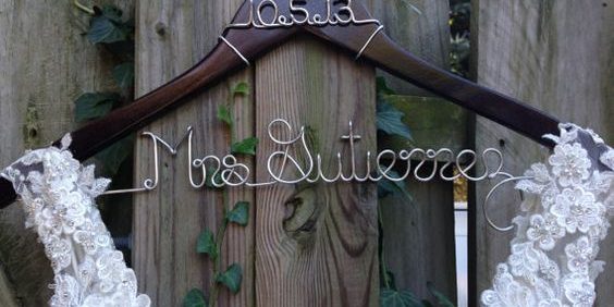 hanger Personalised Wedding