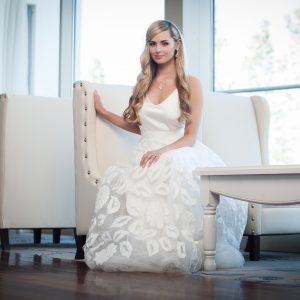 Bride in Mezzaine suite